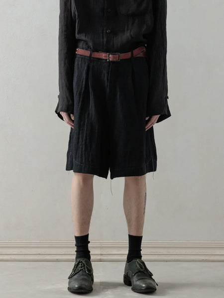 PLEATED SHORTS