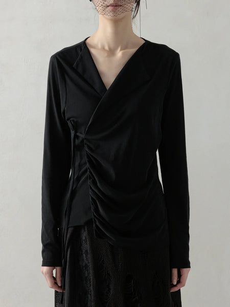 SEMI-SHEER TOP