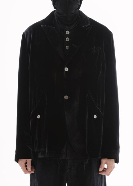 Forgotten Materials || E VELVET BLAZER