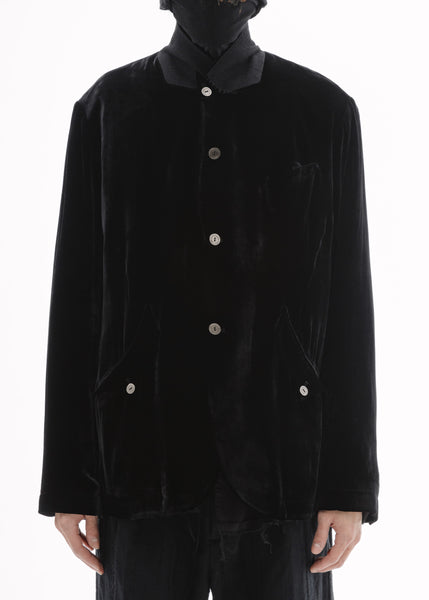 Forgotten Materials || E VELVET BLAZER