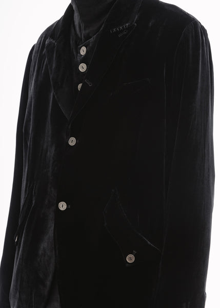 Forgotten Materials || E VELVET BLAZER