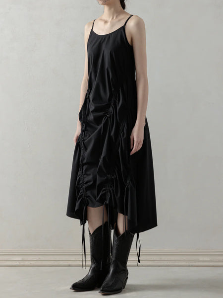 DRAWSTRING DRESS