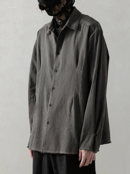 DYED LINEN SHIRT