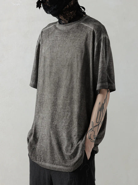 FADED TEE - COLD DYED GREY