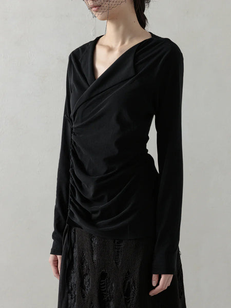 SEMI-SHEER TOP