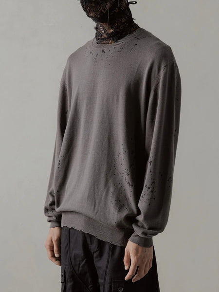 TAINTED KNIT - GREY