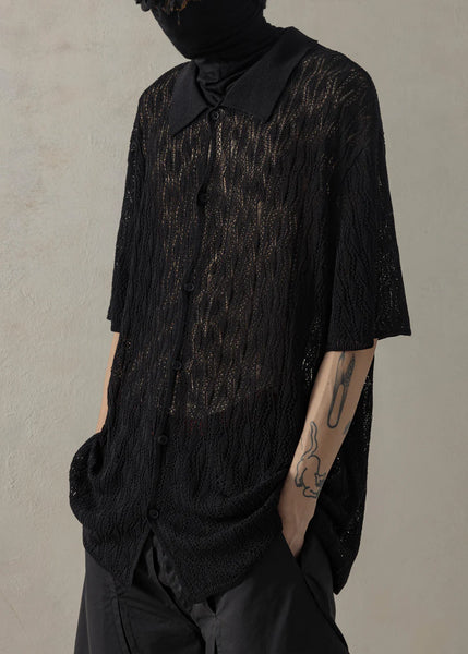 KNIT S/S SHIRT