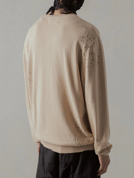 TAINTED KNIT - BEIGE