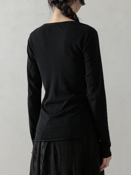 SEMI-SHEER TOP