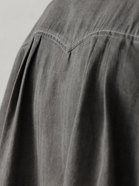 DYED LINEN SHIRT