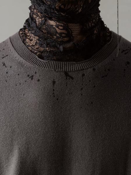 TAINTED KNIT - GREY