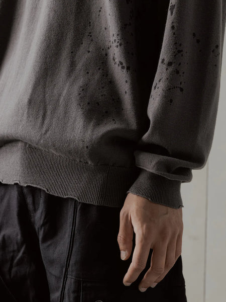 TAINTED KNIT - GREY