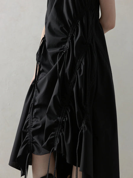 DRAWSTRING DRESS