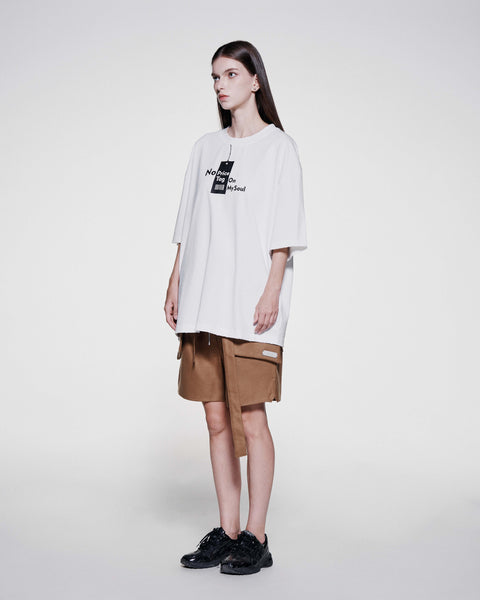 PRICE TAG TEE - WHITE