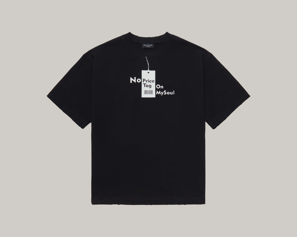 PRICE TAG TEE - BLACK