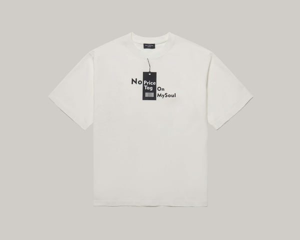 PRICE TAG TEE - WHITE