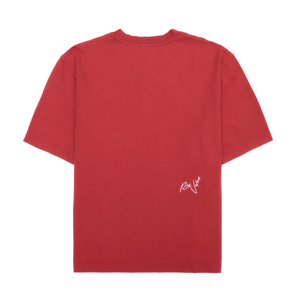 "CURED" EMBROIDERED LOGO TEE
