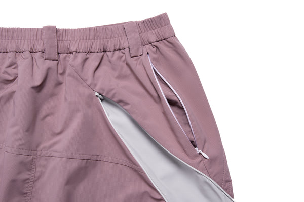 UNZIP SHORTS - LAVENDER