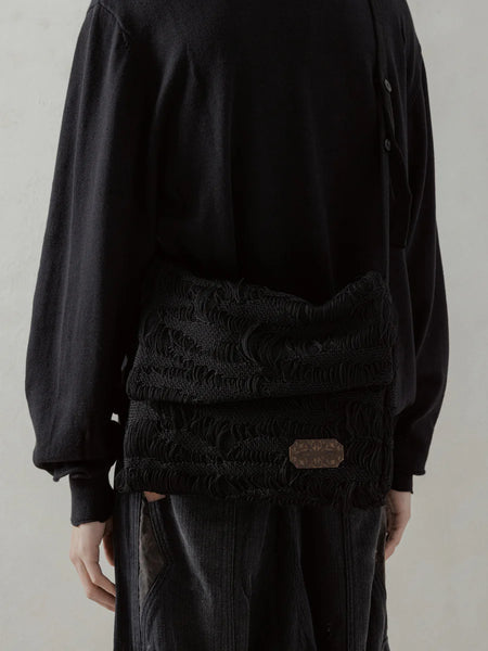 DESTROYED KNIT BAG