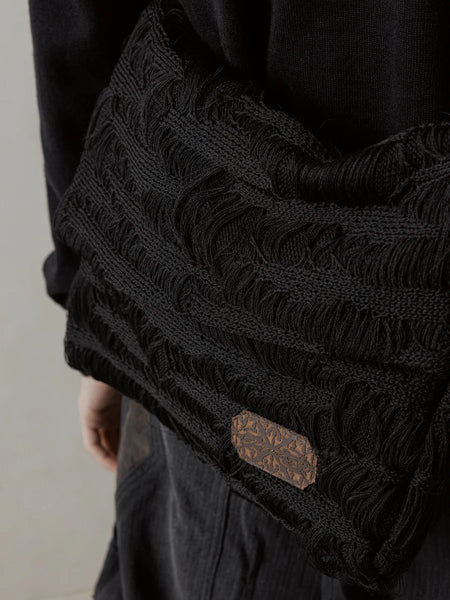 DESTROYED KNIT BAG