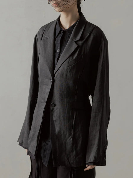 BELTED BLAZER