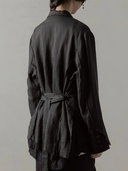 BELTED BLAZER