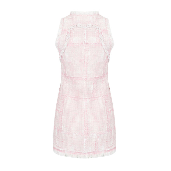 PINK TWEED DRESS
