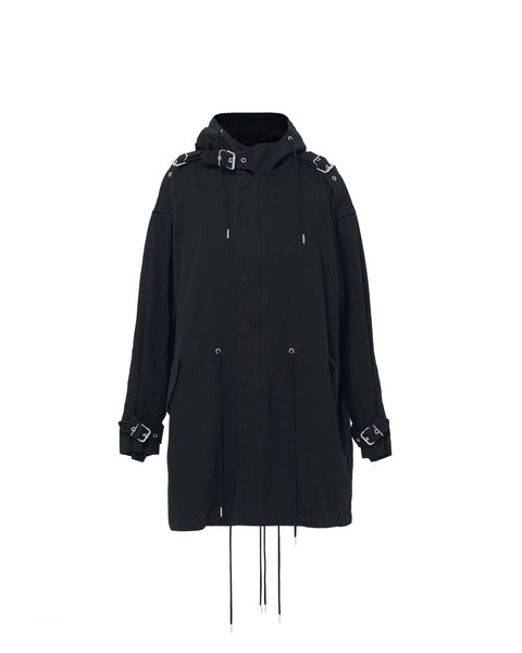 "PAIN" REFLECTIVE LOGO COAT