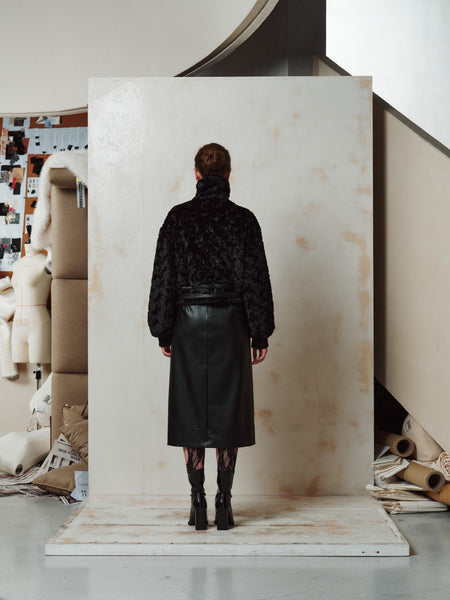 LEATHER SKIRT