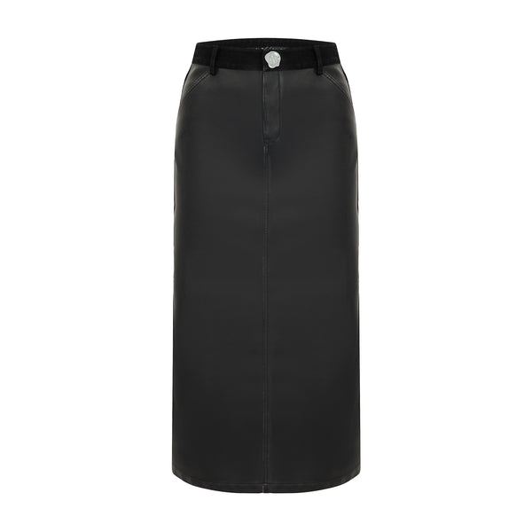 LEATHER SKIRT