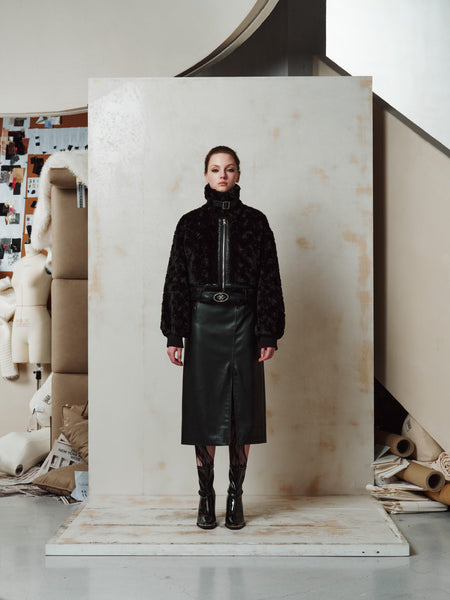 LEATHER SKIRT