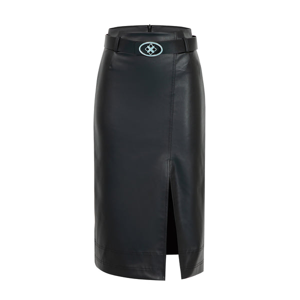 LEATHER SKIRT