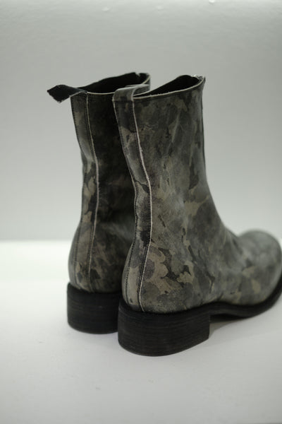 PL2 HORSE FULL GRAIN FRONT ZIP MID BOOTS M
