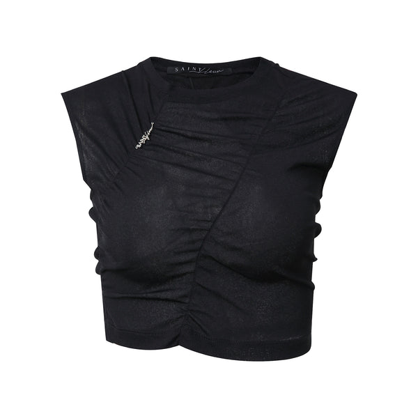 RUFFLED TANK TOP