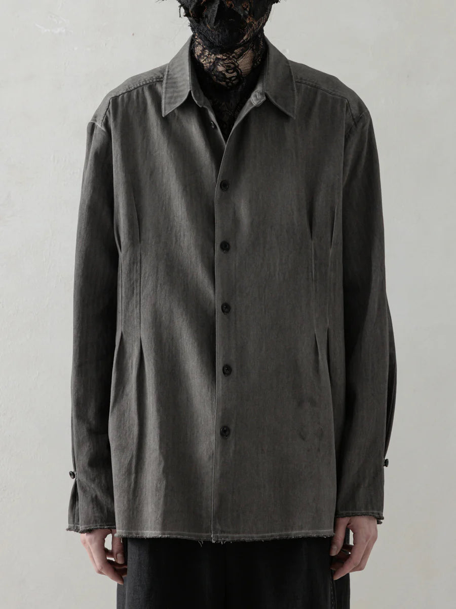 DYED LINEN SHIRT