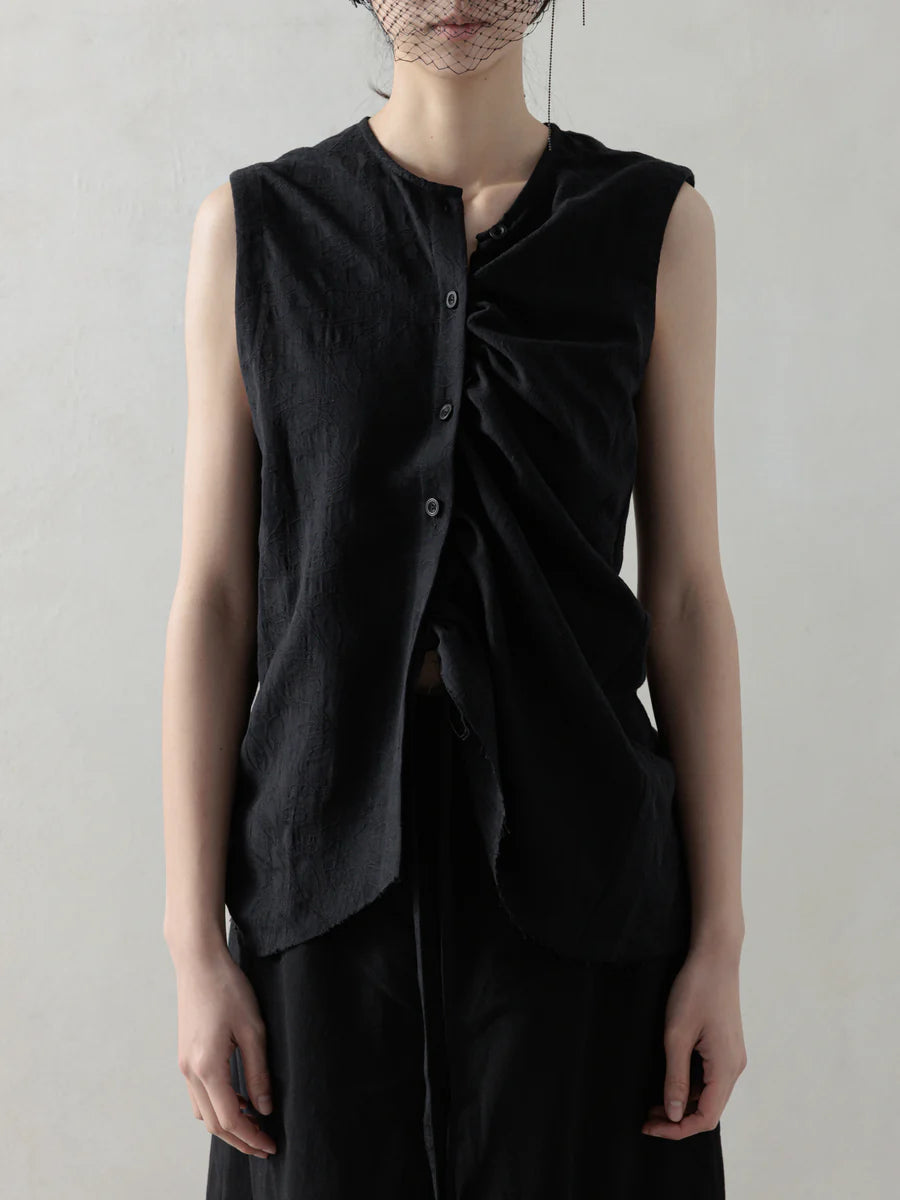 LINEN VEST