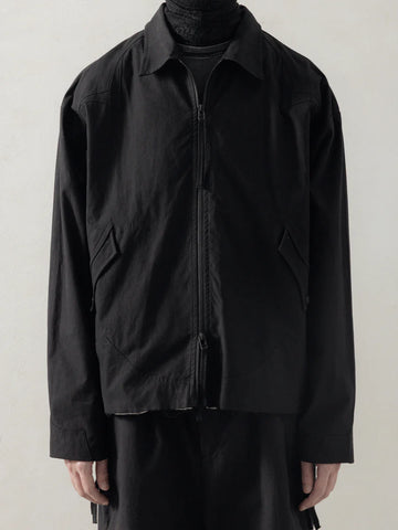 DRAWSTRING COACH JACKET