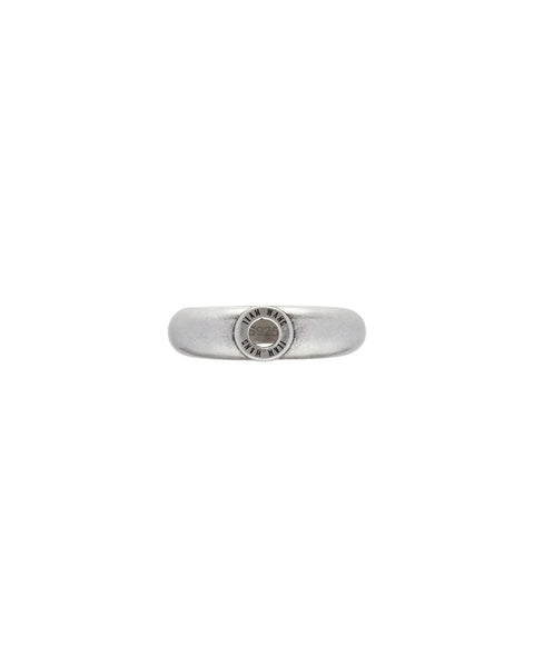 "CHOICES" EYELET SILVER RING