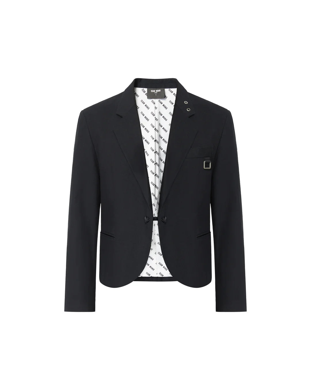 "CHOICES" CASUAL SUIT JACKET - BLACK