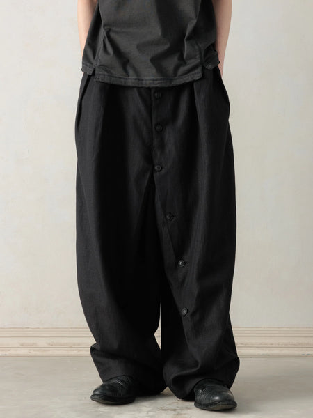 BUTTON DRAFT PANTS