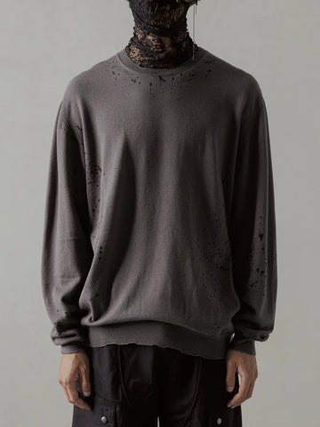 TAINTED KNIT - GREY