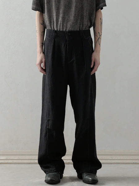 SHEER PANTS - BLACK