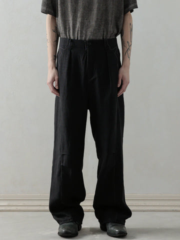 SHEER PANTS - BLACK