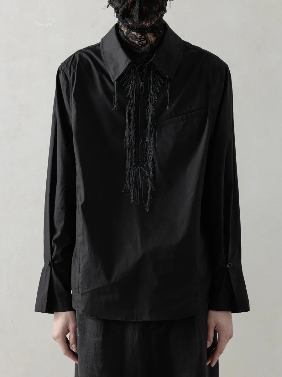 HALF-ZIP DUST SHIRT