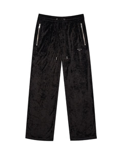"STAY FOR THE NIGHT" STRAIGHT PANTS - BLACK