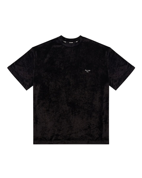 TEAM WANG design "STAY FOR THE NIGHT" TEE - BLACK