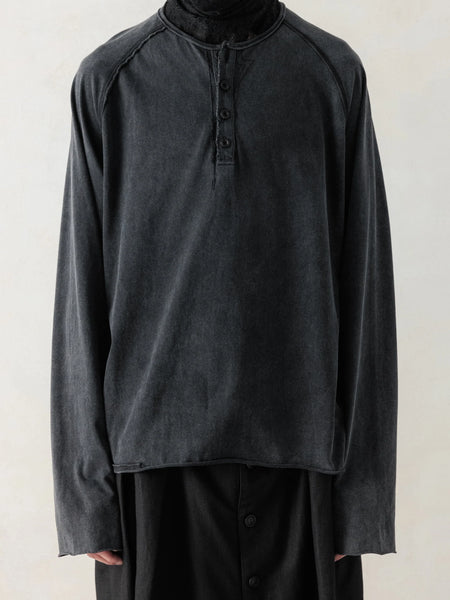 HENLEY L/S - GREY
