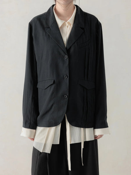 SPLIT-BACK BLAZER