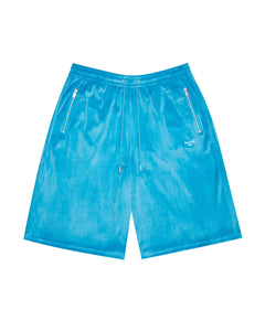 "STAY FOR THE NIGHT" CASUAL SHORTS- BLUE