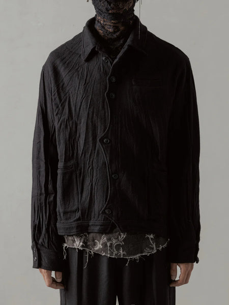 BOILED WOOL JACKET